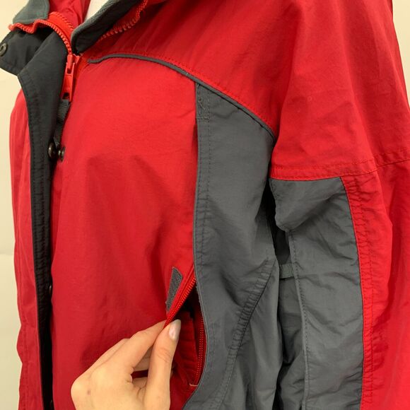 Columbia Interchange Jacket Womens M Medium Red Full Zip *No Removable Lining - Picture 6 of 15